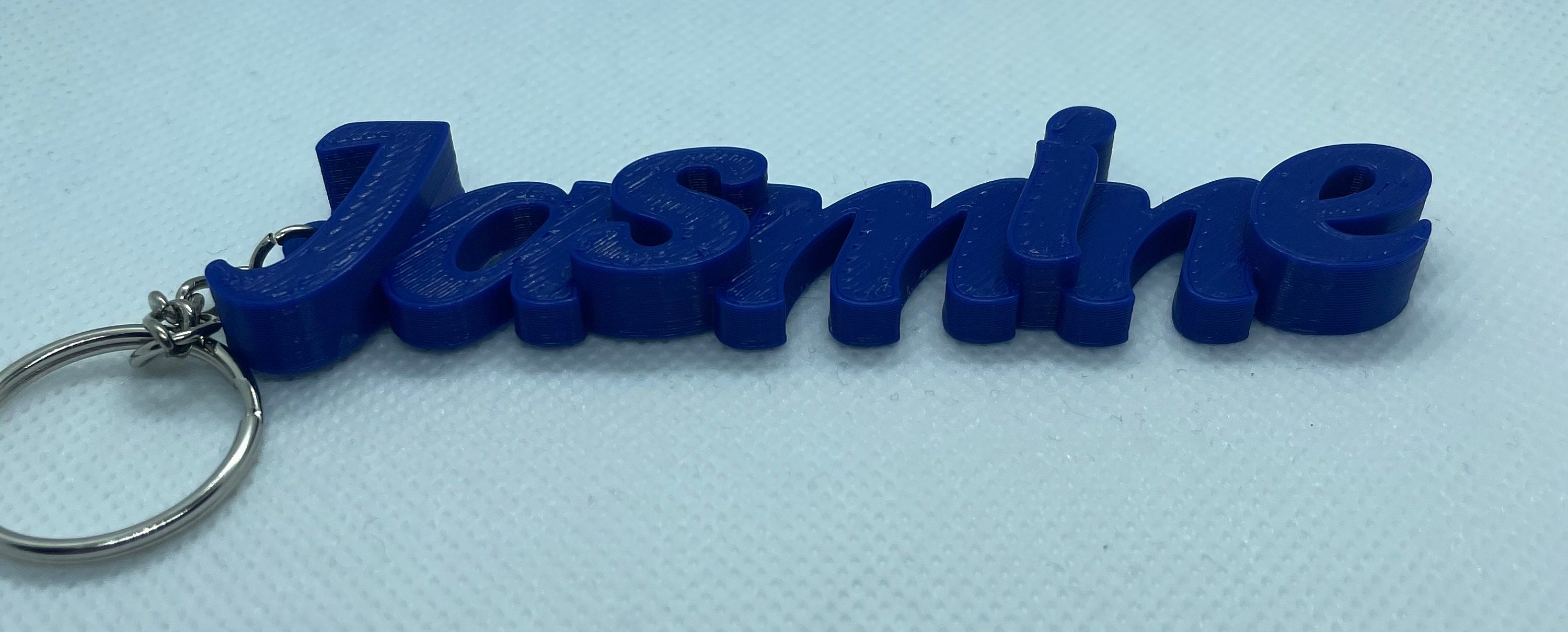 Personalised Keyring - Keychain - Gift 3D Printed, Under 5 pounds, –  JC3DDESIGN